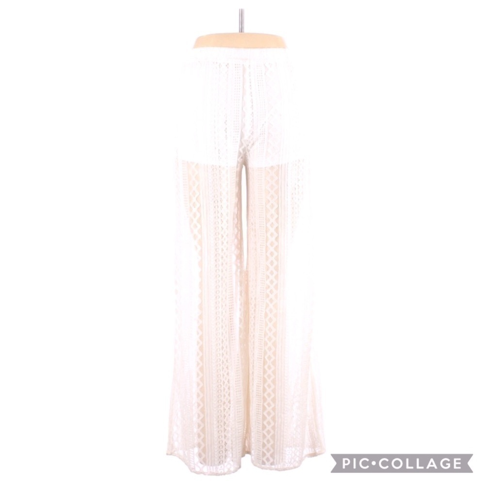 Blue Ivy by KC Lace High Rise Wide Leg Pants